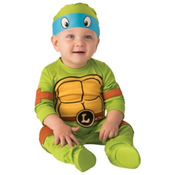 Rubies X Nickelodeon Teenage Mutant Ninja Turtles Infant Costume Sz 6-12 Mos NWT - Picture 9 of 11